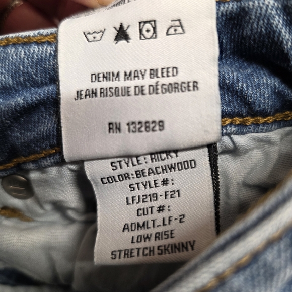 Lovers and Friends Ricky Skinny Jeans Sz 23 - Picture 16 of 16